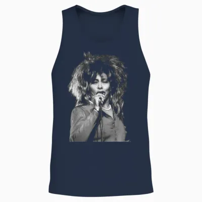 Tournée Mondiale Live Break Every Rule De Tina Turner En 1987 Unisex Tank Top - Navy