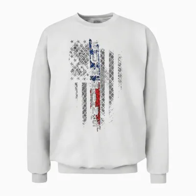 Cummins Family American Unisex Sweatshirt - White