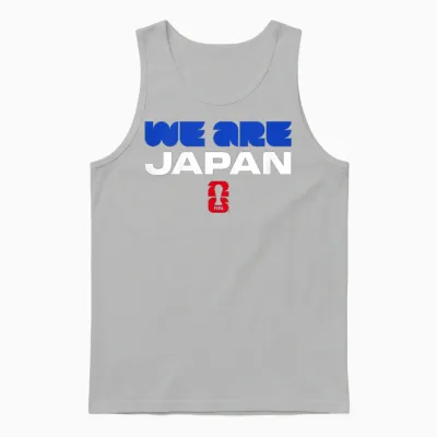 Kids Fifa World Cup26 Qualifier We Are Japan Unisex Tank Top - Ash