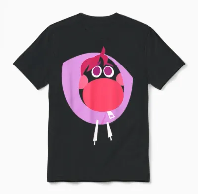 Disney and Pixar’s Inside Out 2 Embarrassment Big Face Unisex T-Shirt - Black