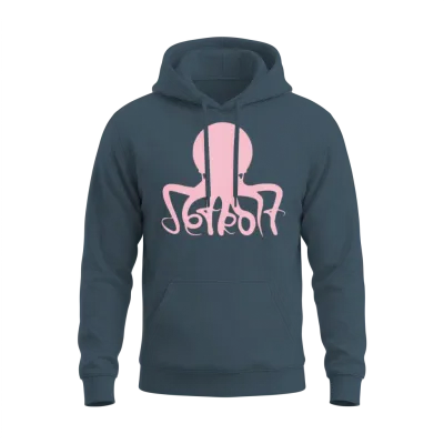 Detroit Red Wings Octopus Hockey Unisex Hoodie - Dark Heather