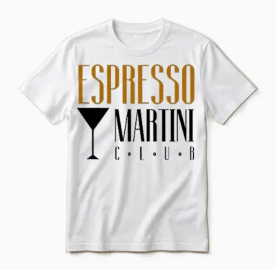 Espresso Martini Club | Kaffee Cocktail Cafe Coffee Bar Team Unisex T-Shirt - White