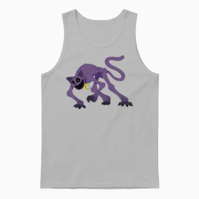 Kids Poppy Playtime Co Catnap Children's Toy Unisex Tank Top - Ash