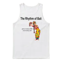 Vibrant Mosaic Dancer Carnival Attire Unisex Tank Top - White – 1