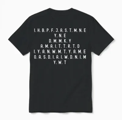 I Have Brought Peace Freedom Justice and Security Unisex T-Shirt - Black