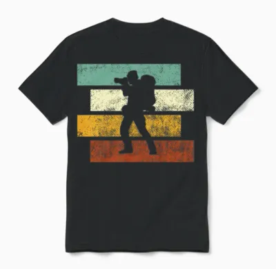 Photographer Retro Unisex T-Shirt - Black