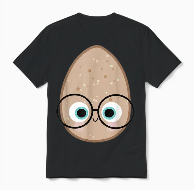 Funny the Good Egg Teacher Halloween Costume Food Group Cute Unisex T-Shirt in Black
