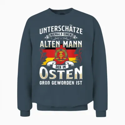 Ossi Gift Men Women East Germany Nva East Gdr Unisex Sweatshirt - Dark Heather