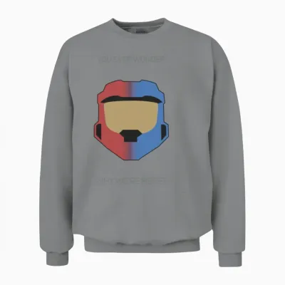 Red vs Blue Unisex Sweatshirt - Sport Grey