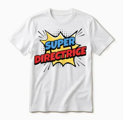 Super Director Gift Departure Director Thank You Director Unisex T-Shirt - White