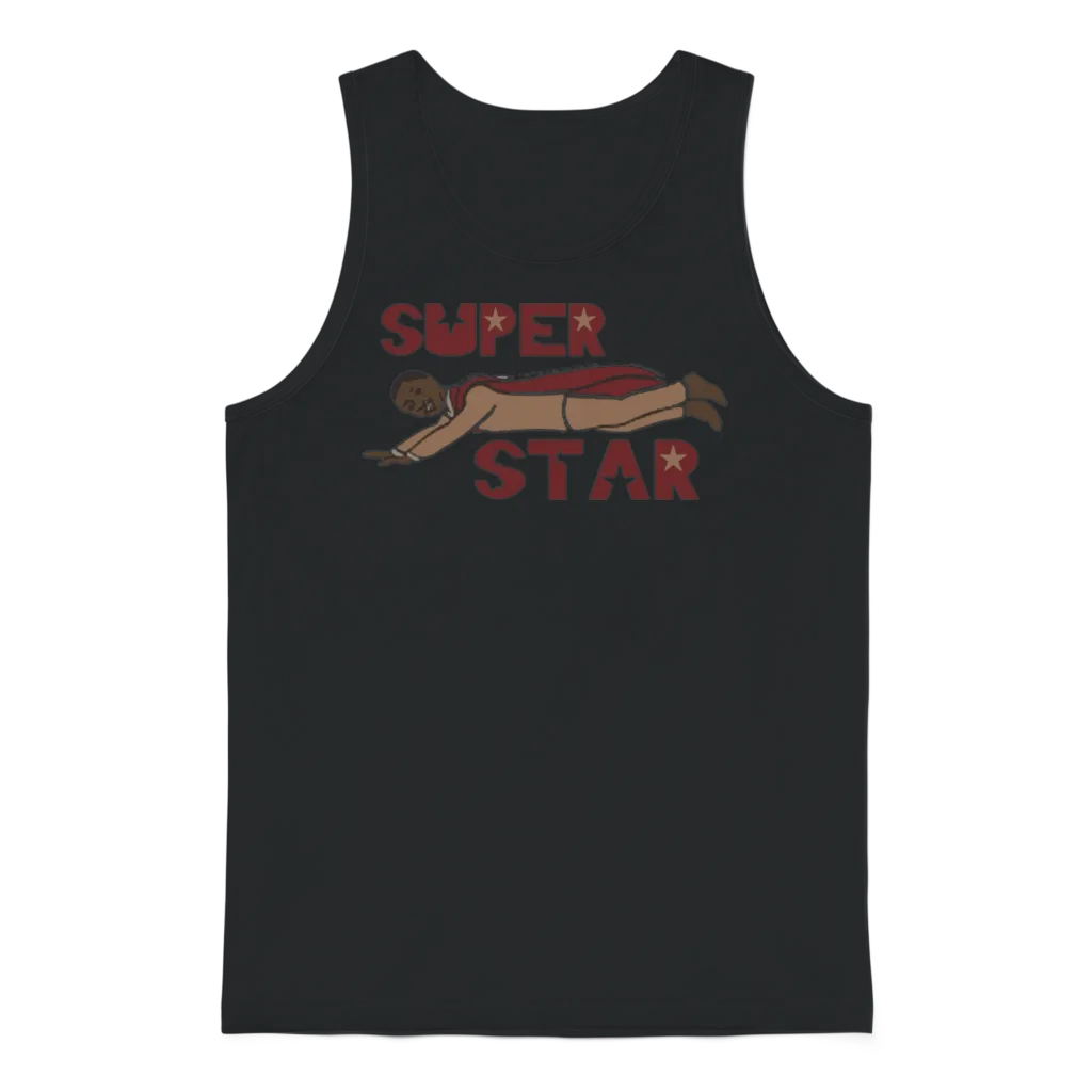 Old School Mel Farr Superstar Detroit Unisex Tank Top - Black