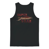Old School Mel Farr Superstar Detroit Unisex Tank Top - Black – 1