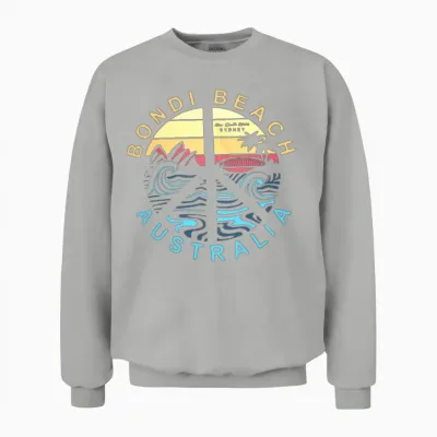 Bondi Beach Australia Unisex Sweatshirt - Ash