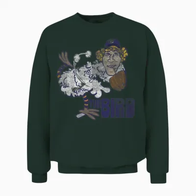 Detroit Baseball Bird Unisex Sweatshirt - Forest