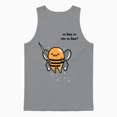 Gudetama Fairy Bee Costume Unisex Tank Top - Sport Grey