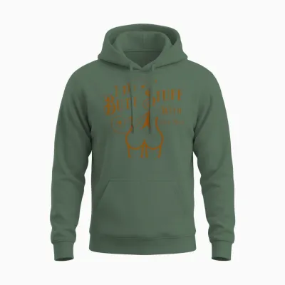 I Do Butt Stuff with Your Mom Unisex Hoodie - Military Green