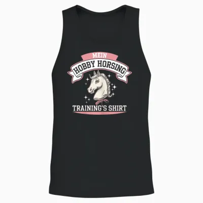 Hobby Horsing Trainings Hobby Horse Hobby Horsing Training Unisex Tank Top - Black