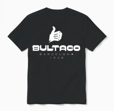 Bultaco Unisex T-Shirt - Black