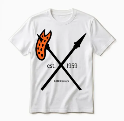 Little Caesars Est 1959 Unisex T-Shirt in White