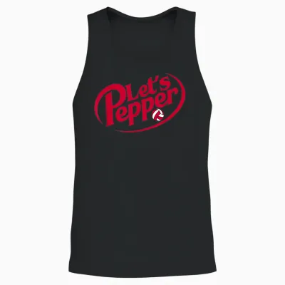 Funny Girls Volleyball Let's Pepper Practice Term Great Unisex Tank Top - Black