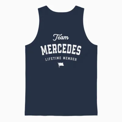 Mercedes Funny Name Mercedes Lifetime Unisex Tank Top - Navy