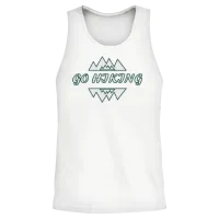 Take a Hike, Hiking Lover, Adventure, Nature. Unisex Tank Top - White – 2