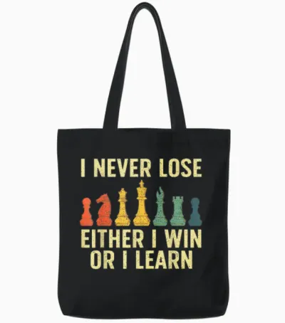 Best Chess Player for Men Kids Boys Board Game Chess Lover Tote Bags - Black