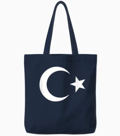 Türkei Flagge Türk Bayragi Herren Türkei Kinder Türkiye Tote Bags - Navy