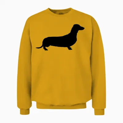 Dog Unisex Sweatshirt - Gold