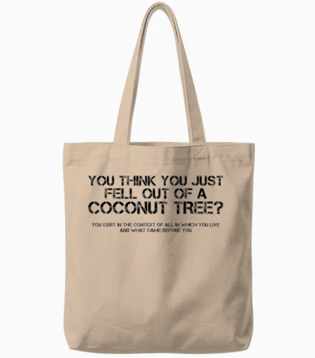 Funny Saying Memes & Humor Gift Tote Bags in Natural