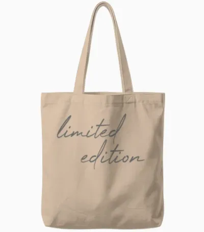 Limited Edition Tote Bags - Natural