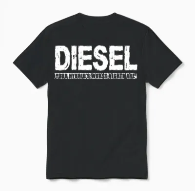 Diesel Your Hybrid's Worst Enemy - T-Shirt Humoristique Pour Camion T-Shirt Haut De Gamme Unisex T-Shirt - Black