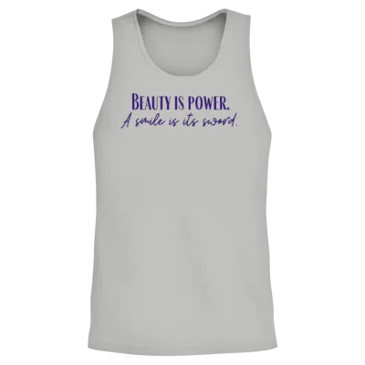 Beauty Retro Unisex Tank Top - Ash