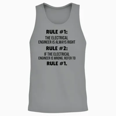 Electrical Engineering Gifts Electrical Engineer Unisex Tank Top - Sport Grey