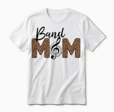 Band Mom Unisex T-Shirt - White