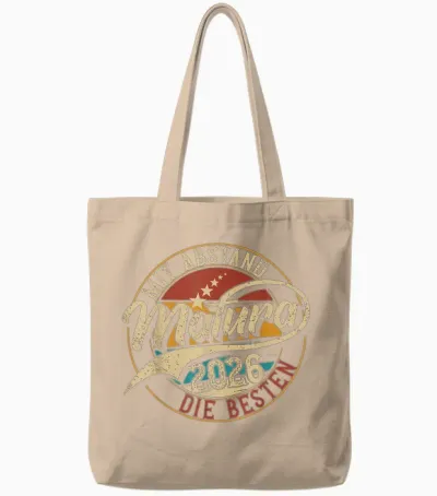 Matura 2026 Mit Abstand Die Besten | Maturant | Abschluss Tote Bags - Natural