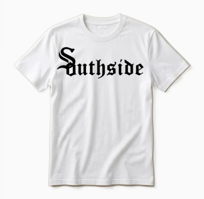 Southside South Side Baseball Chicago Unisex T-Shirt in White