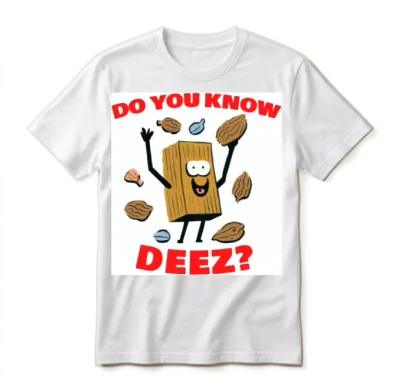 Do You Know Deez Album Cover Unisex T-Shirt - White