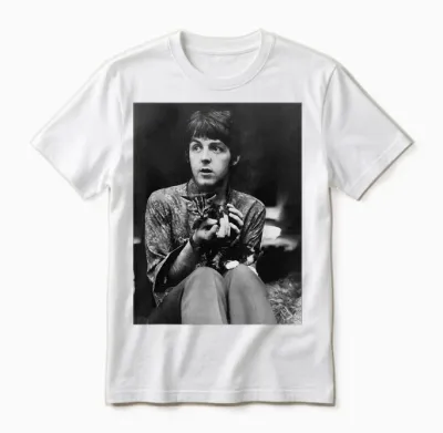 The Beatles Paul Mccartney Sgt Pepper's Era 1967 Unisex T-Shirt - White