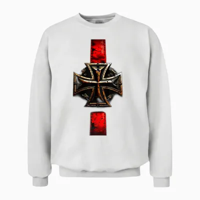 Ein Eisernes Kreuz Unisex Sweatshirt - White