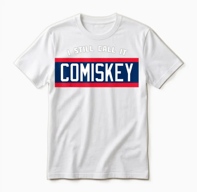 Retro Baseball 80's Throwback Style-I Still Call It Comiskey Unisex T-Shirt in White
