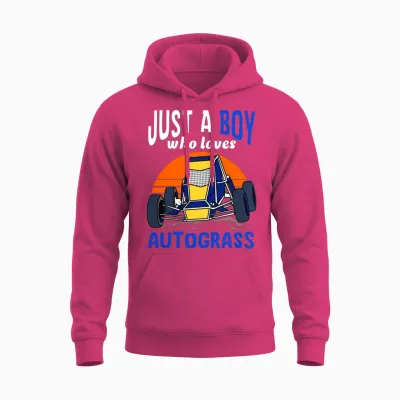 Retro Unisex Hoodie - Heliconia