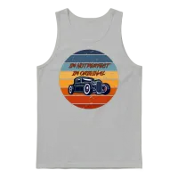 Retro Car Cars & Muscle Unisex Tank Top - Ash – 1
