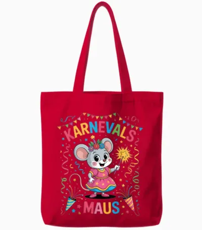 Carnival Mouse Women's Costume Replacement Cologne Carnival Tote Bags - Red