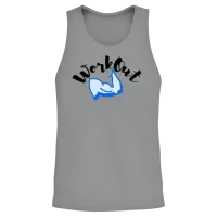 Workout Muscles Fitness Gym — & Lifting Unisex Tank Top - Sport Grey – 2
