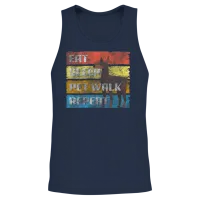 Doberman Pinscher Dogs Dog Love Pedigree Dog Unisex Tank Top - Navy – 2