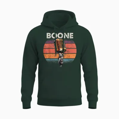 Boone Lover for Men Women Boys Girls Kids Family Name Retro Unisex Hoodie - Forest