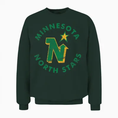 The Minnesota North Stars Ice Hockey Team Unisex Sweatshirt - Forest