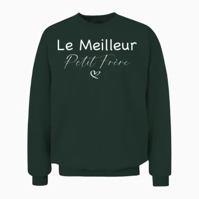 The Best Little Brother Unisex Sweatshirt - Forest