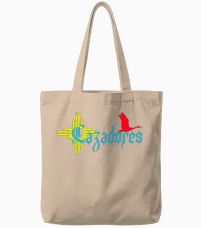 Nuevo Mexico Cazadores Crane Tote Bags - Natural